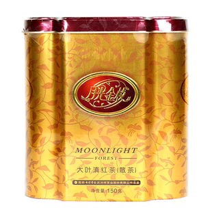 七彩云南特级古树滇红茶月光金枝功夫红茶口粮散茶官方旗舰店正品