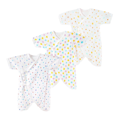 日本emimi无荧光婴儿连体衣婴儿