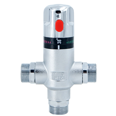 康斯拓普全铜恒温阀温控阀热水器