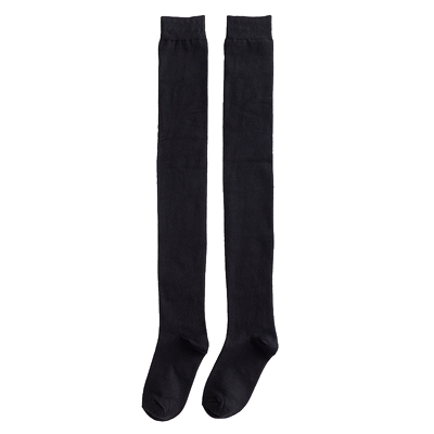 春秋款大腿根防滑长筒袜子女