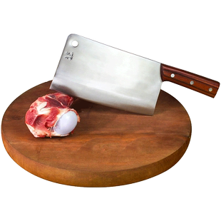 铁匠世家斩骨刀砍骨刀家用不锈钢剁骨刀手工锻打加厚切骨刀具