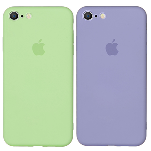 苹果6splus手机壳液态硅胶iPhone6/6s/7/8/p全包防摔plus新x款xs/xsmax超xr薄11/12男13女14套15promax潮mini