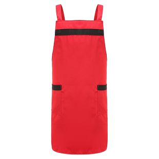 围裙定制印logo印字餐饮餐厅服务员工作服女罩衣男水果店围腰专用