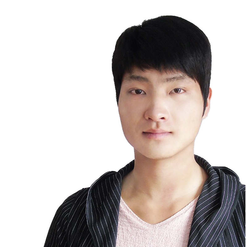 包邮韩版男生帅气斜刘海新款真发
