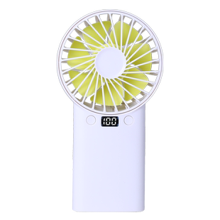 禾心意充电宝小风扇usb两用二合一手持拿大风力迷你便携式学生静音宿舍床上随身小型2025新款电风扇桌面电扇
