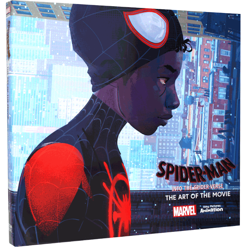现货 蜘蛛侠:平行宇宙新纪元电影画册设定集 纵横宇宙前篇 英文原版 Spider-Man:Into the Spider-Verse 精装 黑蜘蛛暗影 漫威索尼