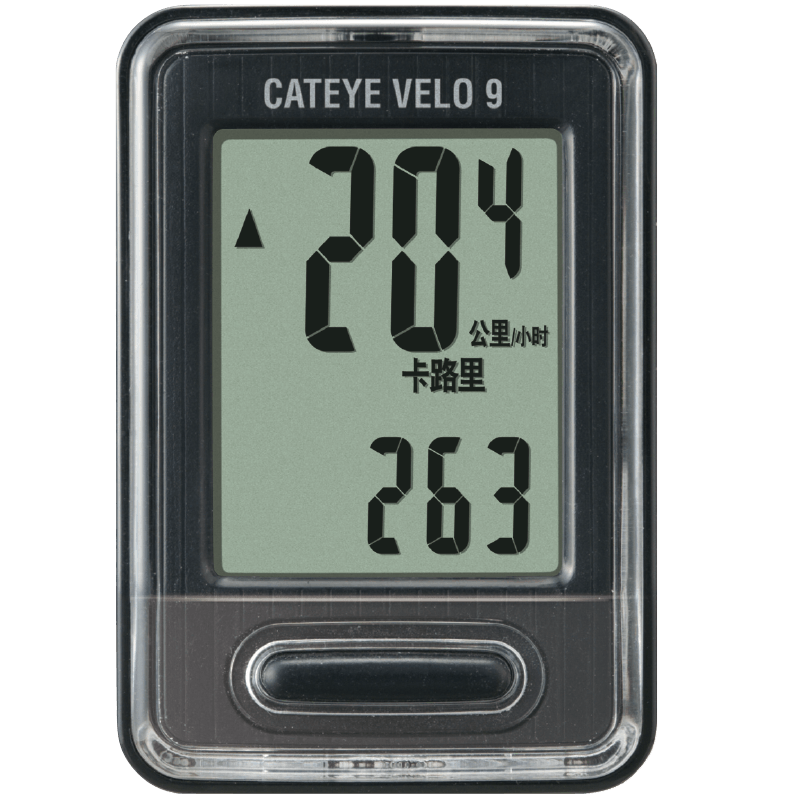 cateye猫眼有线大屏自行车码表
