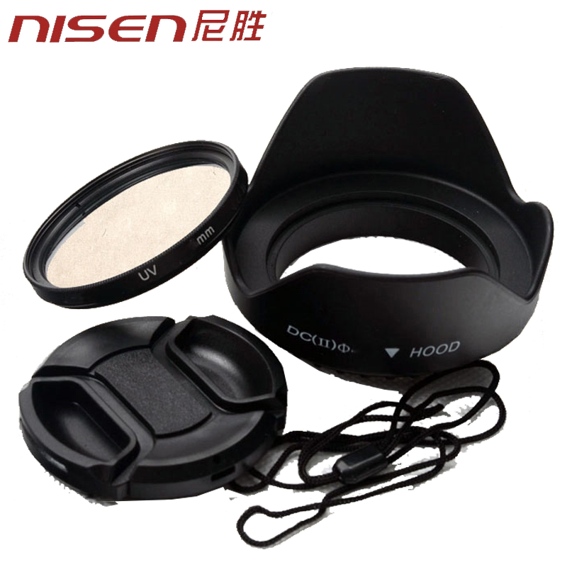 适用于 SONY索尼DSC HX400 HX350 HX300 H400 遮光罩+UV镜+镜头盖 滤镜