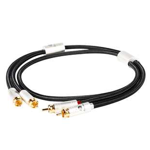 JIB德国蟒蛇hifi发烧级4N无氧铜二对二双莲花头2RCA音频信号线CD机声卡解码器接功放胆机有源音箱屏蔽线BB105