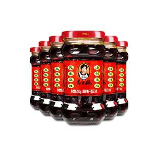 【官方旗舰店】老干妈风味豆豉油辣椒下饭拌饭酱辣酱官网