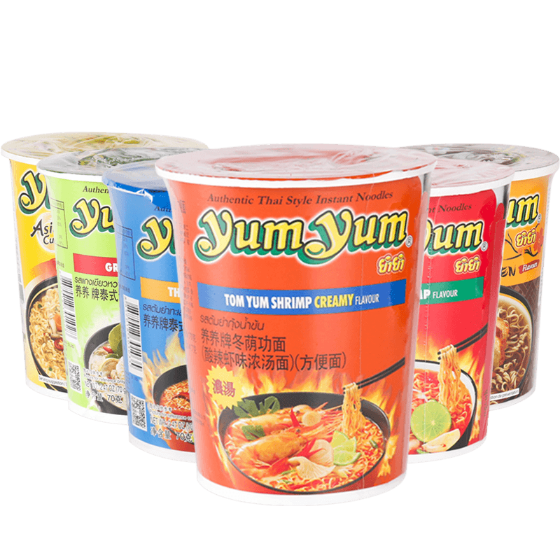 yumyum泰国进口虾味冬阴功方便面