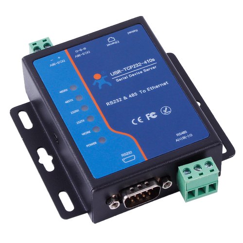 【有人物联网】双串口通讯服务器Modbus RTU转TCP网关rs485/232转以太网网口模块工业级网络物联网通信410s