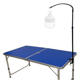 夜市摆摊灯可电照明灯LED户外野露营地摊便携伸缩支架杆子挂灯架