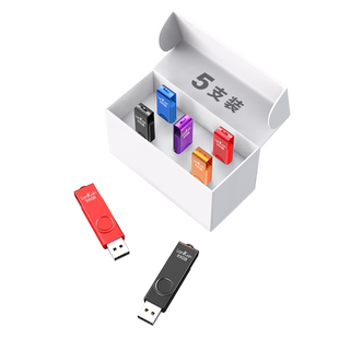 【10个盒装】兰科芯无损招投标专用小容量u盘256mb正版批量定制图案刻字LOGO展会会议正品金属多款标书优盘