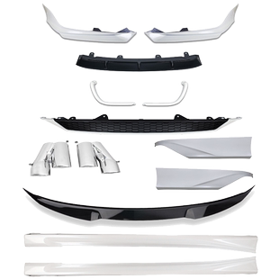 十代雅阁改装大小包围套件YOFER专用前铲排气尾喉尾翼侧裙后扰流