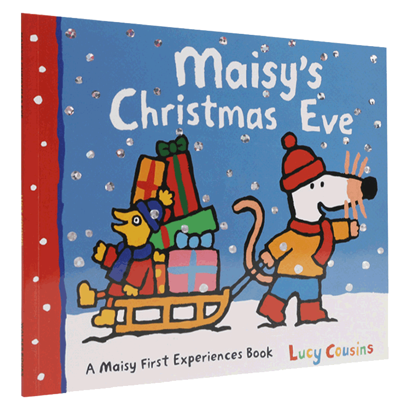 凯迪克图书 点读版 Maisy's Christmas Eve maisy 小鼠波波的平安夜 英国进口 廖彩杏书单 培养