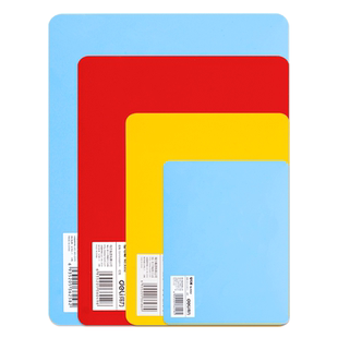 得力垫板学生试卷写字塑料画画书桌垫美术油画棒绘画专用A3考试垫A4作业用儿童幼儿园A5泥工板软硅胶透明硬