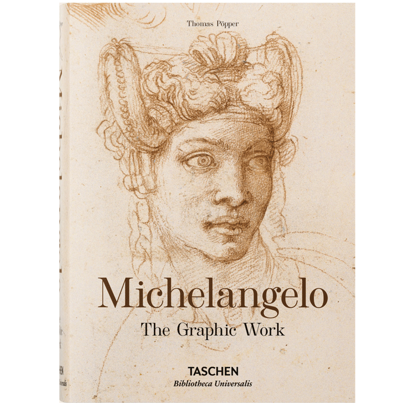 【现货】【TASCHEN BU系列】米开朗琪罗/米开朗基罗 绘画 素描全集 艺术作品原版画册 Michelangelo: Drawings