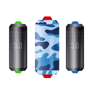 10枚极速克度铅刻度铅皮硅胶子线夹连接器大物快速铅坠渔具小配件