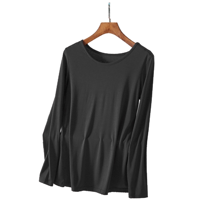 莫代尔打底衫女大码加肥加大T恤