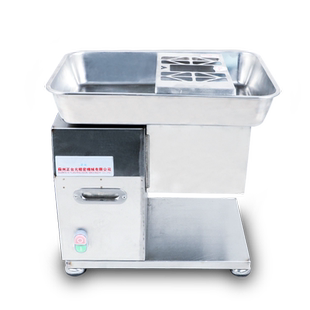 正元切肉切片切丝机商用加厚不锈钢切丝可拆卸大功率切肉机肉铺用