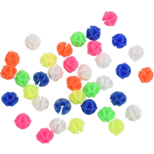 自行车彩珠儿童单车平衡车钢丝辐条夜光彩珠爱心星星车圈装饰配件