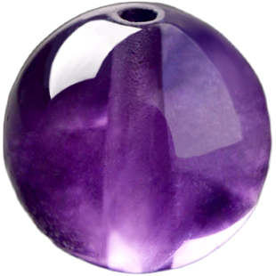 天然巴西紫水晶散珠子diy串珠手链单珠乌拉圭薰衣草水晶串珠手串