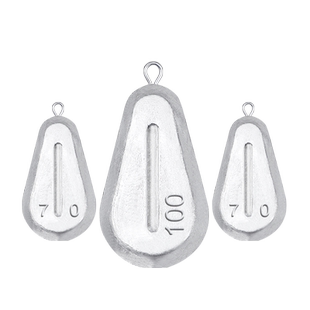 鸡心铅带环铅坠海竿空心铅坨中通心吊坠远投抛竿串钩定位鸡心挂环