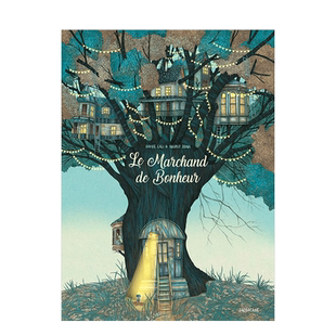 【现货】 Le marchand de Bonheur，贩卖快乐的商人 法文原版儿童故事绘本