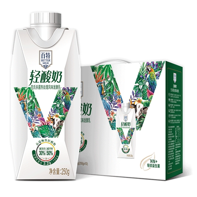 重庆百特轻酸奶风味发酵乳