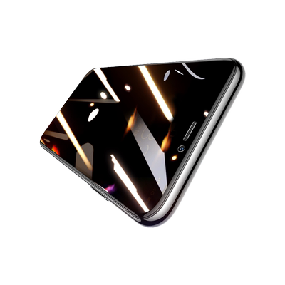 适用苹果X防窥钢化膜全包边IP