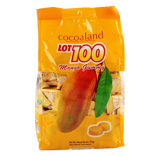 进口一百份芒果汁软糖lot100网红散装婚庆喜糖什锦QQ糖果零食年货