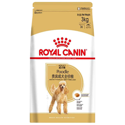 皇家泰迪贵宾3kg成犬粮
