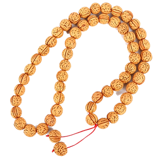 文玩东北龙纹脑纹小桃核原料108颗桃核手串手链项链桃胡矮桩手持