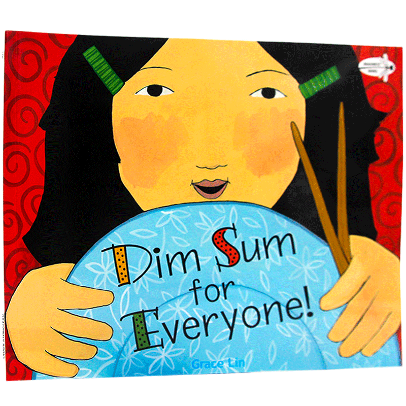 进口英文原版正版 Dim Sum for Everyone 点心 吴敏兰推荐 幼儿童启蒙趣味读本 第116本 名家Grace Lin作品 Kite Flying 同系列
