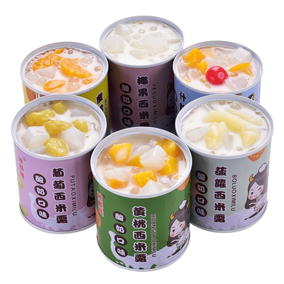 酸奶西米露水果罐头整箱新鲜黄桃