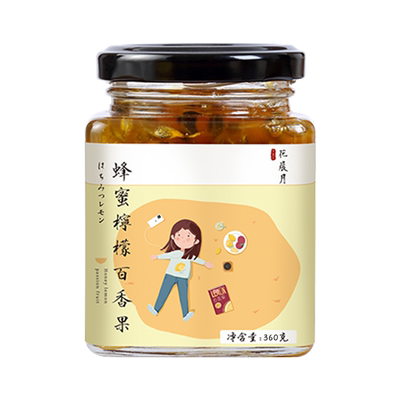 蜂蜜柠檬百香果0防腐剂0添加剂