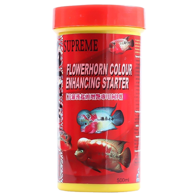 台湾惠弘花罗汉鱼食增红鱼粮