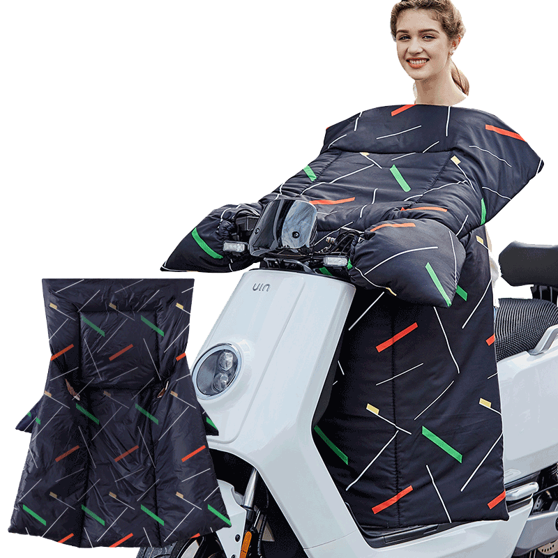 电动摩托车挡风被秋冬加大加厚加