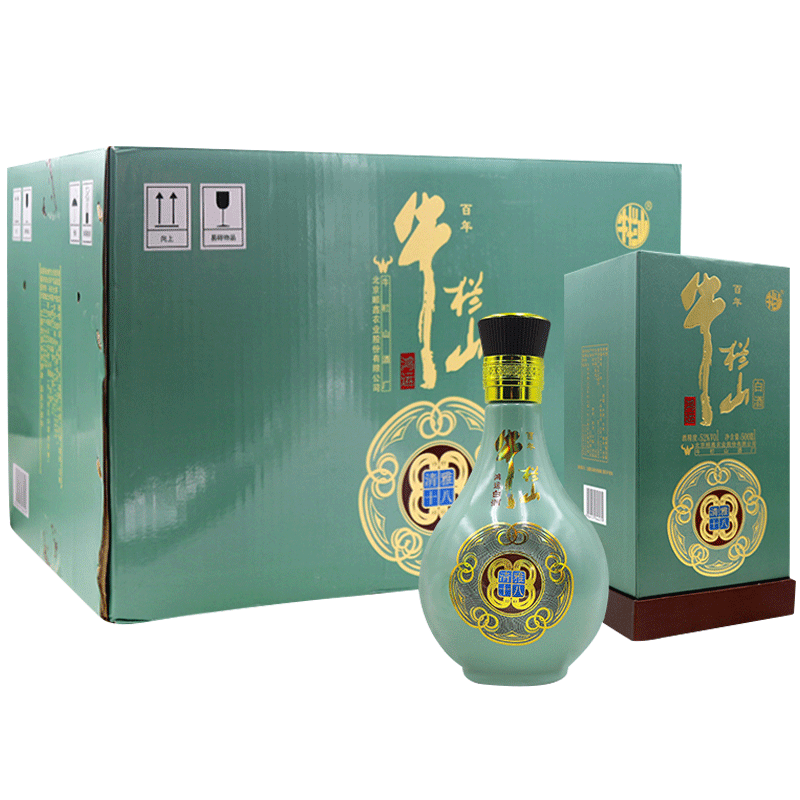 牛栏山鸿运清雅十八整箱装二锅头