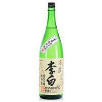 李白純米吟釀清酒1.8l日本酒