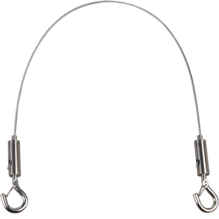 百贤挂画器不锈钢钢丝绳挂画钩画展画廊挂钩挂画绳挂画轨道挂画线