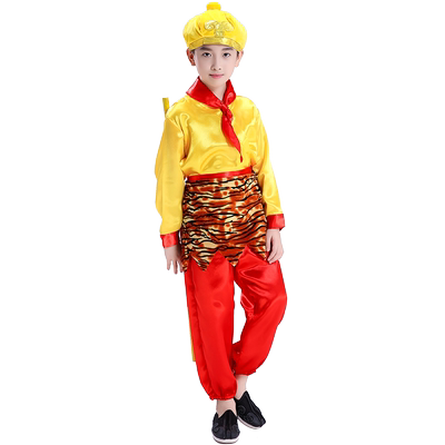 儿童孙悟空齐天大圣美猴王演出服