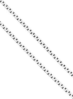 长城S925银项链女短款无吊坠韩