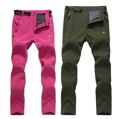 冲锋裤男女春秋冬季防风防水长裤