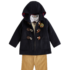 冬季加厚英伦学院风韩国校服套装