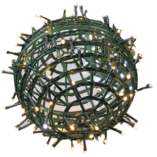 LED挂树藤球灯圆球彩灯发光户外挂灯装饰街道园区广场亮化满天星