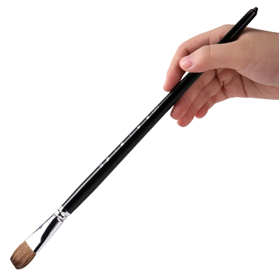 左绘水粉笔单支美术专用水粉丙烯画笔水彩笔单支装狼毫水粉笔单支水粉颜料画笔