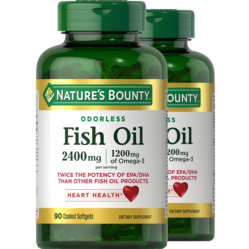 自然之宝鱼油软胶囊omega32瓶