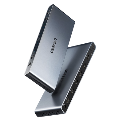 绿联HDMI2.0矩阵切换器4进2出